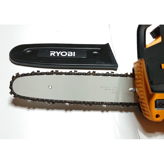 RYOBI(リョービ)のtake様専用 RYOBI 充電式チェーンソー BCS-1800L1&チャップス スマホ/家電/カメラの生活家電(その他)の商品写真