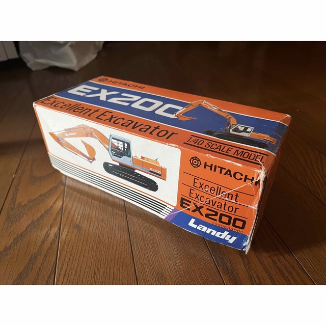 【建機ミニチュア】HITACHI  EX200 +小割り