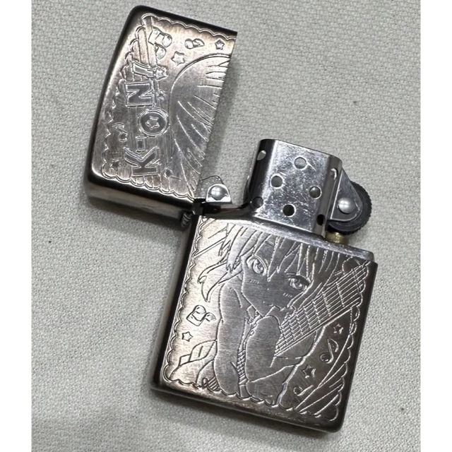 ZIPPO ジッポ けいおん あずにゃん 中野梓 ライター 放課後ティー