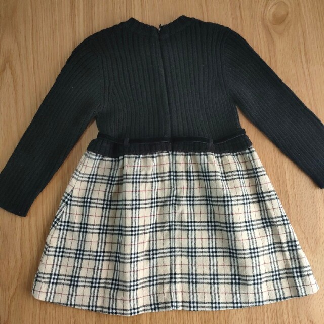 バーバリー 日本製 ニットワンピース ノバチェック カシミヤ バーバリー 日本製 ニットワンピース ノバチェック カシミヤ