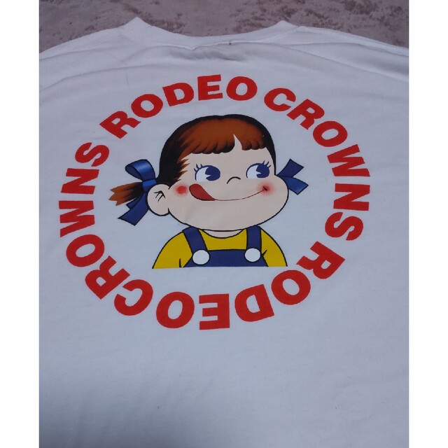 RODEO CROWNS WIDE BOWL(ロデオクラウンズワイドボウル)の【未使用】RODEO 長Tシャツ／ペコちゃんコラボ レディースのトップス(Tシャツ(長袖/七分))の商品写真