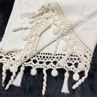 CHANEL - 本物 シャネル マトラッセ 鍵編み装飾 ノースリーブ ニット
