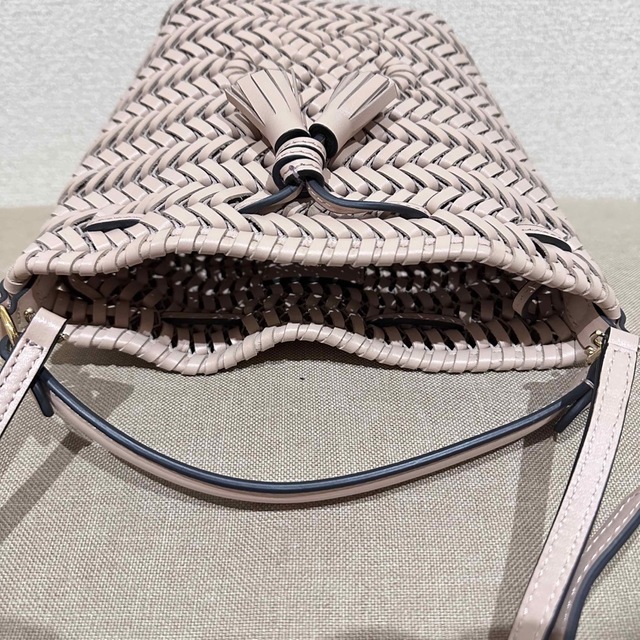 ラッピング無料】 HINDMARCH ANYA - HINDMARCHピンクベージュ2way