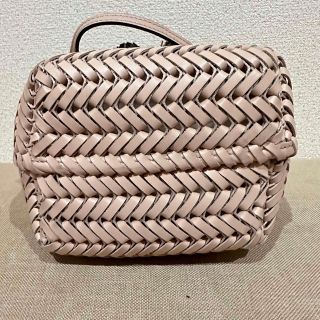 ANYA HINDMARCH - ANYA HINDMARCHピンクベージュ2wayニーソン巾着