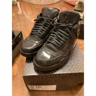 ナイキ(NIKE)のNIKE AIR JORDAN4 RETRO 11LAB4 BLACK(スニーカー)