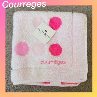 クレージュ(Courreges)の新品【Courreges】 タオルハンカチ(ハンカチ)