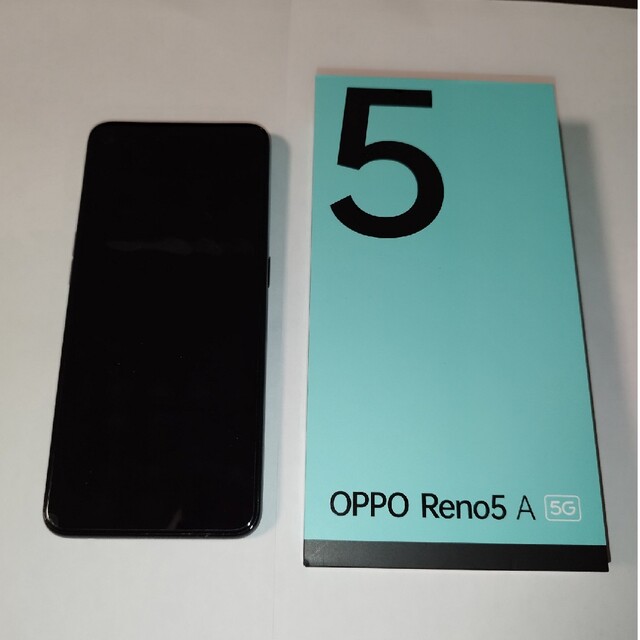 OPPOReno5A型番★新品、未開封★ OPPO Reno5 A シルバーブラック Y!mobile版