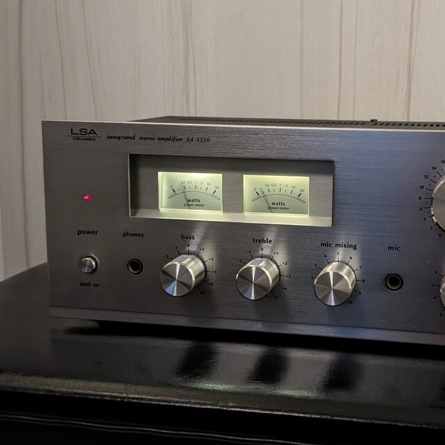 Columbia(コロムビア=Denon)ステレオアンプ SA-3350 1