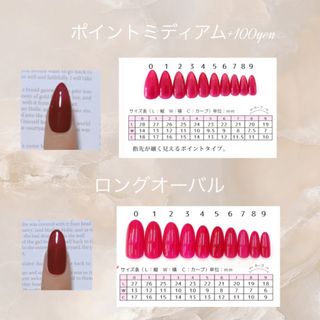 マグネットネイル　ちゅるんうるまぐネイル ハンドメイドのアクセサリー(ネイルチップ)の商品写真