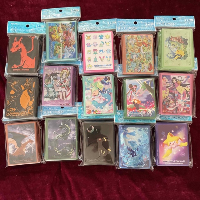 【新品未開封.バラ売り可】18点まとめ売り ポケモンカード デッキシールド | フリマアプリ ラクマ