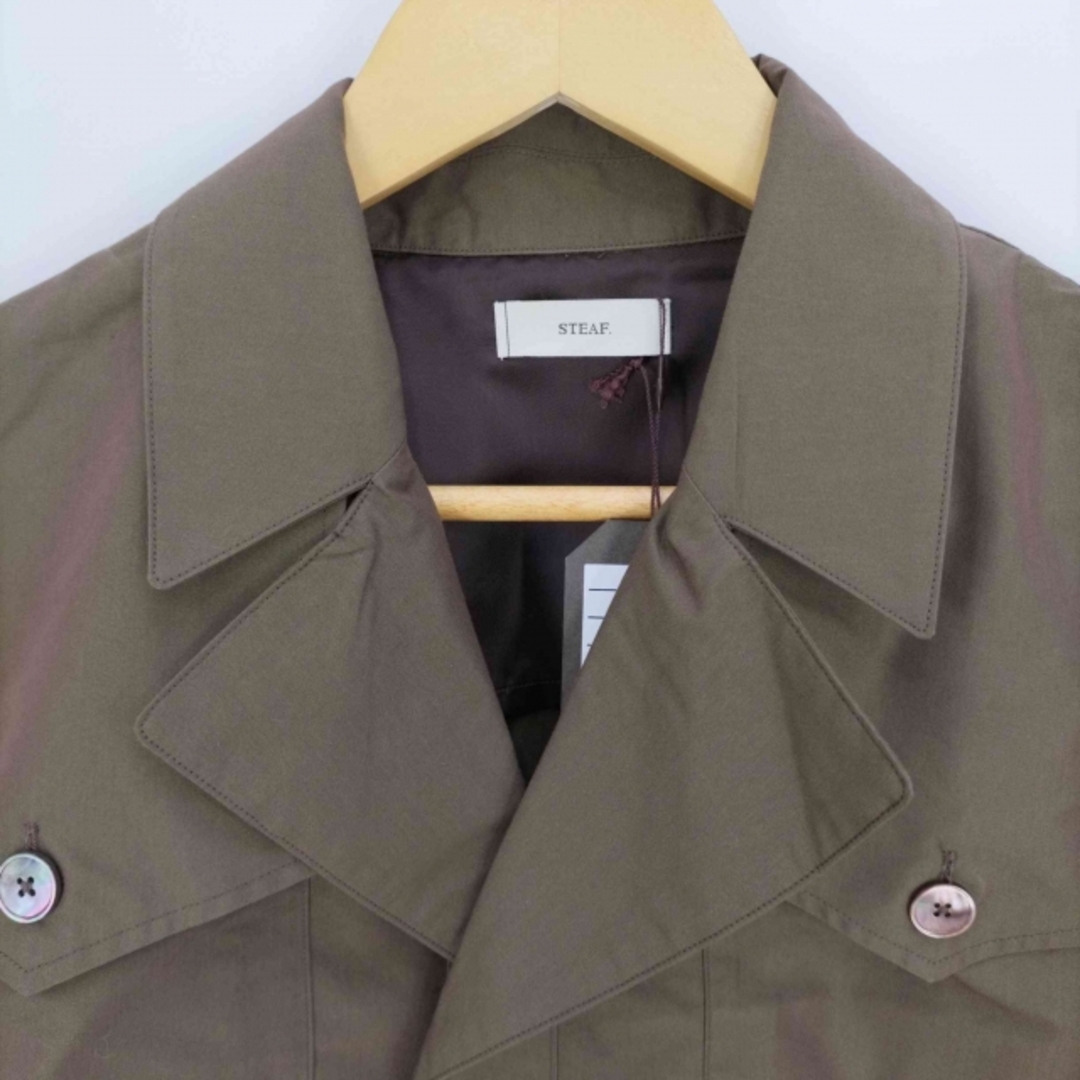 USED古着(ユーズドフルギ) {{STEAF.}} REMOVAL COAT メンズのジャケット/アウター(ステンカラーコート)の商品写真