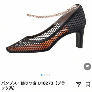 ✳︎✴︎美品 DIANA チェック柄チェーン パンプス✴︎✳︎