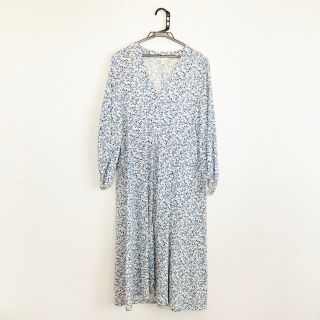 エイチアンドエム(H&M)のH&M 花柄　ワンピース(ロングワンピース/マキシワンピース)