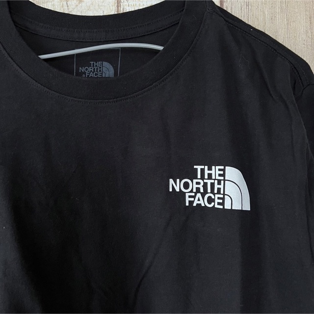 THE NORTH FACE(ザノースフェイス)の【海外限定】TNF ロンT  ブラック US/M 日本サイズL メンズのトップス(Tシャツ/カットソー(七分/長袖))の商品写真