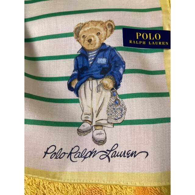 POLO RALPH LAUREN(ポロラルフローレン)のポロラルフローレン　ハンカチ　ベア メンズのファッション小物(ハンカチ/ポケットチーフ)の商品写真