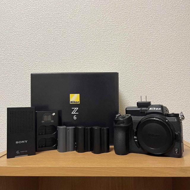 最終値下げ【美品】Nikon Z6 バッテリー&XQDカードリーダー付き