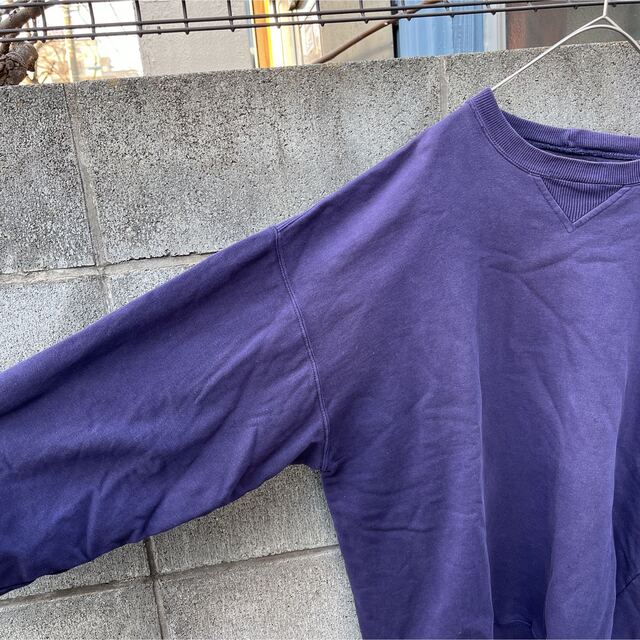 GAP(ギャップ)の【シティーボーイ】90s 紺タグOLD GAP sweatshirt 茄子紺 メンズのトップス(スウェット)の商品写真