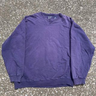 ギャップ(GAP)の【シティーボーイ】90s 紺タグOLD GAP sweatshirt 茄子紺(スウェット)