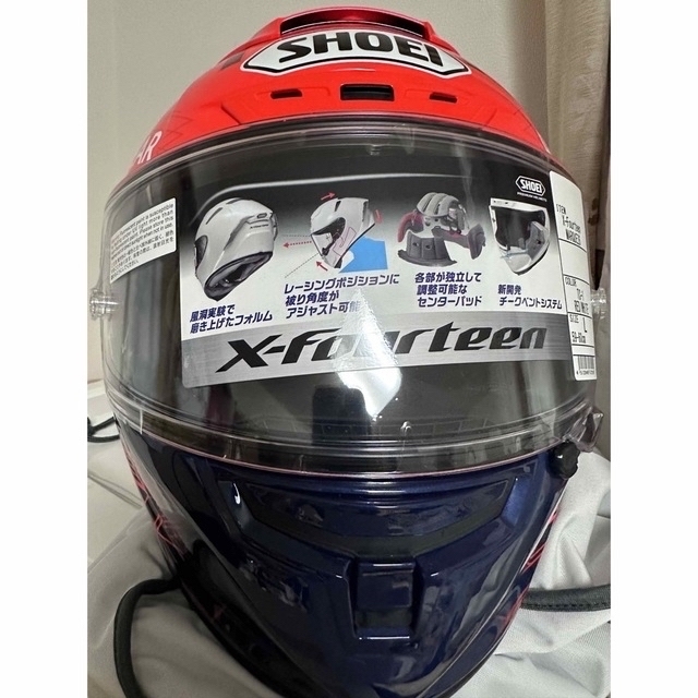 SHOEI x fourteen x14 マルケス6