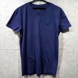 アメリカンイーグル(American Eagle)の【新品/送料込】Ｓ★AEO/アメリカンイーグル NAVY VネックTシャツ★(Tシャツ/カットソー(半袖/袖なし))