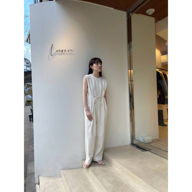 【メルカリ最安】louren georgette wide overall