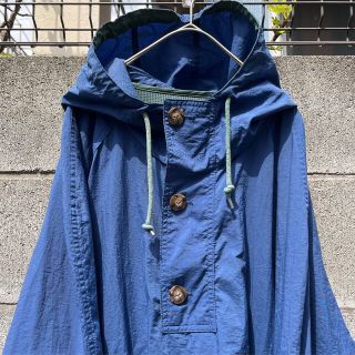 ギャップ(GAP)の【シティーボーイ】90s OLD GAP anorak ネイビー　ラグラン(ナイロンジャケット)