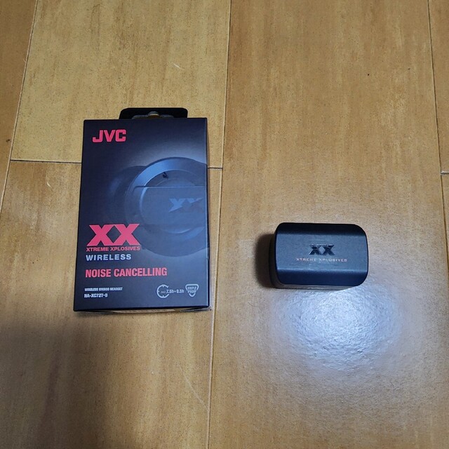 JVC フルワイヤレスイヤホン ブラック HA-XC72T-B