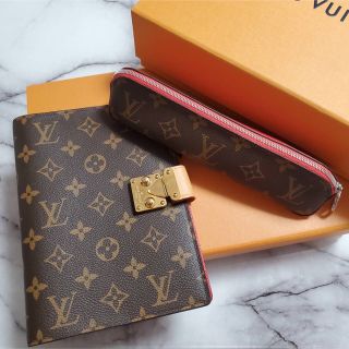 ルイヴィトン(LOUIS VUITTON)のルイヴィトン ノートブックカバー ペンケース セット(ペンケース/筆箱)