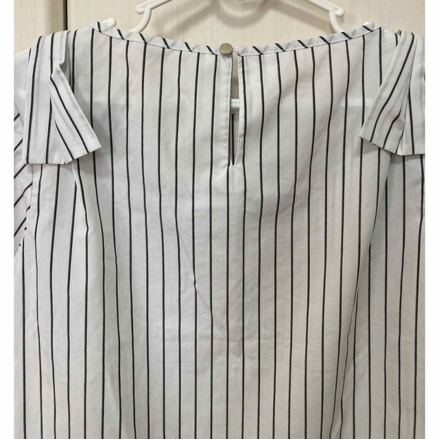 AuieF(アウィーエフ)の肩リボン♡ストライプシャツ♡ レディースのトップス(シャツ/ブラウス(半袖/袖なし))の商品写真