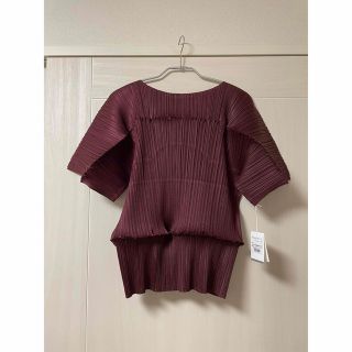 プリーツプリーズイッセイミヤケ(PLEATS PLEASE ISSEY MIYAKE)のプリーツプリーズ  pleats 　新作　ROUTE トップス　半袖　ブラウス(シャツ/ブラウス(半袖/袖なし))