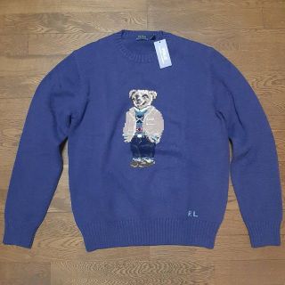 ポロラルフローレン(POLO RALPH LAUREN)の【新品】Polo Ralph Lauren Bear ポロベア ニット ネイビー(ニット/セーター)