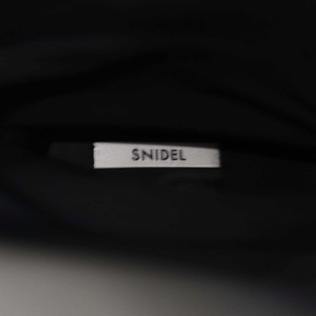 SNIDEL(スナイデル)のスナイデル ロングブーツ ハイヒール チャンキーヒール ポインテッドトゥ レザー レディースの靴/シューズ(ブーツ)の商品写真