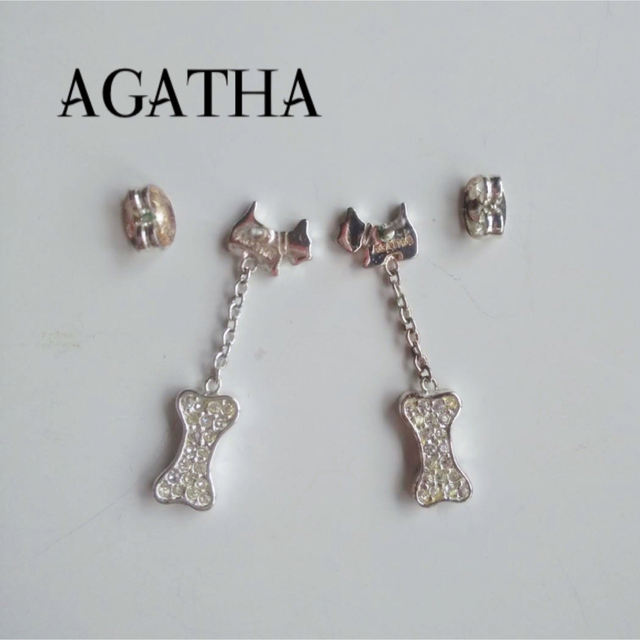 AGATHA(アガタ)の【オススメ】AGATHA ネックレス アガタ 犬 レディースのアクセサリー(ピアス)の商品写真