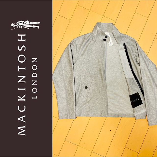 美品 マッキントッシュロンドン スイングトップ 38 グレー Mサイズ 超