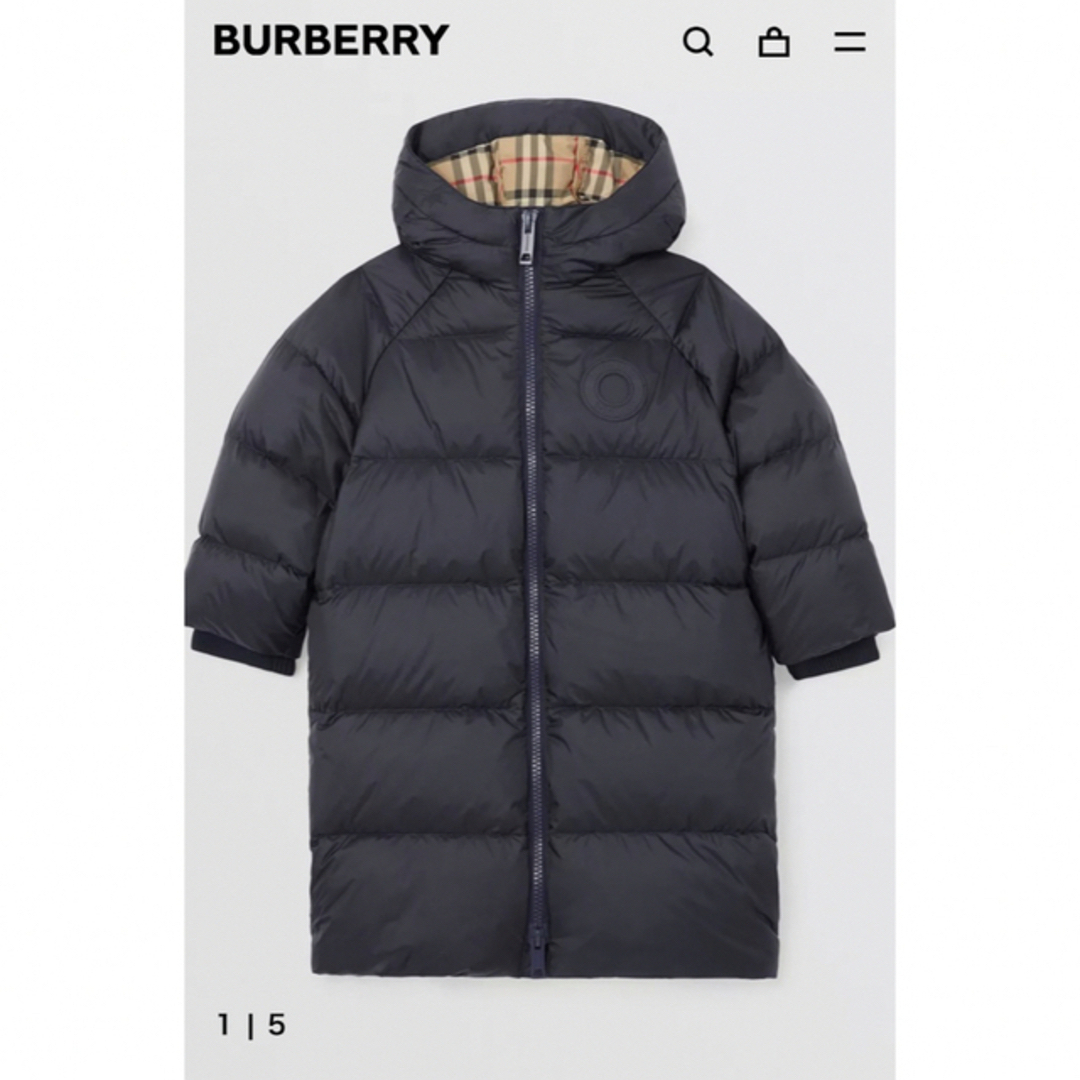 BURBERRY - BURBERRY バーバリー タグ付き新品未使用 ダウンジャケット