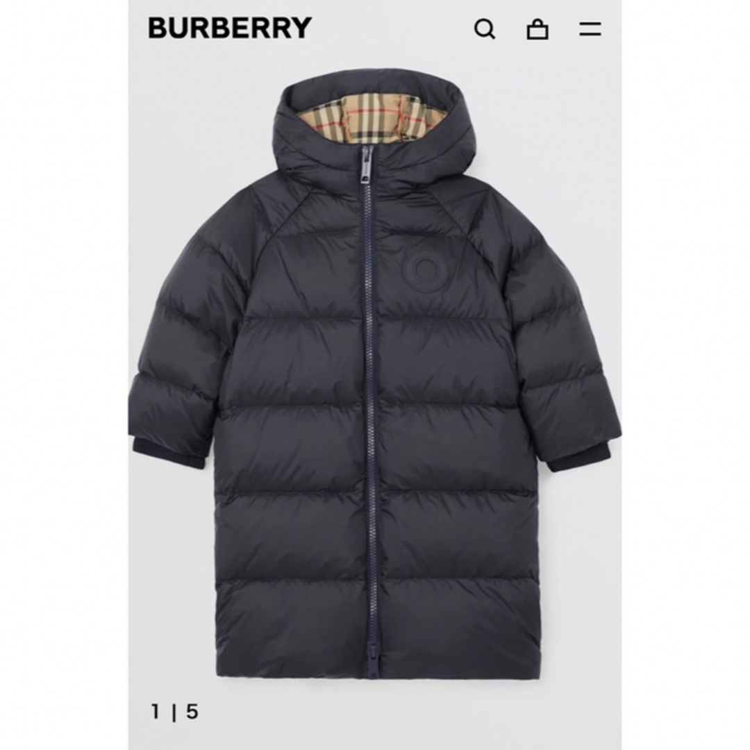 BURBERRY(バーバリー)のBURBERRY バーバリー　タグ付き新品未使用　ダウンジャケット レディースのジャケット/アウター(ダウンジャケット)の商品写真