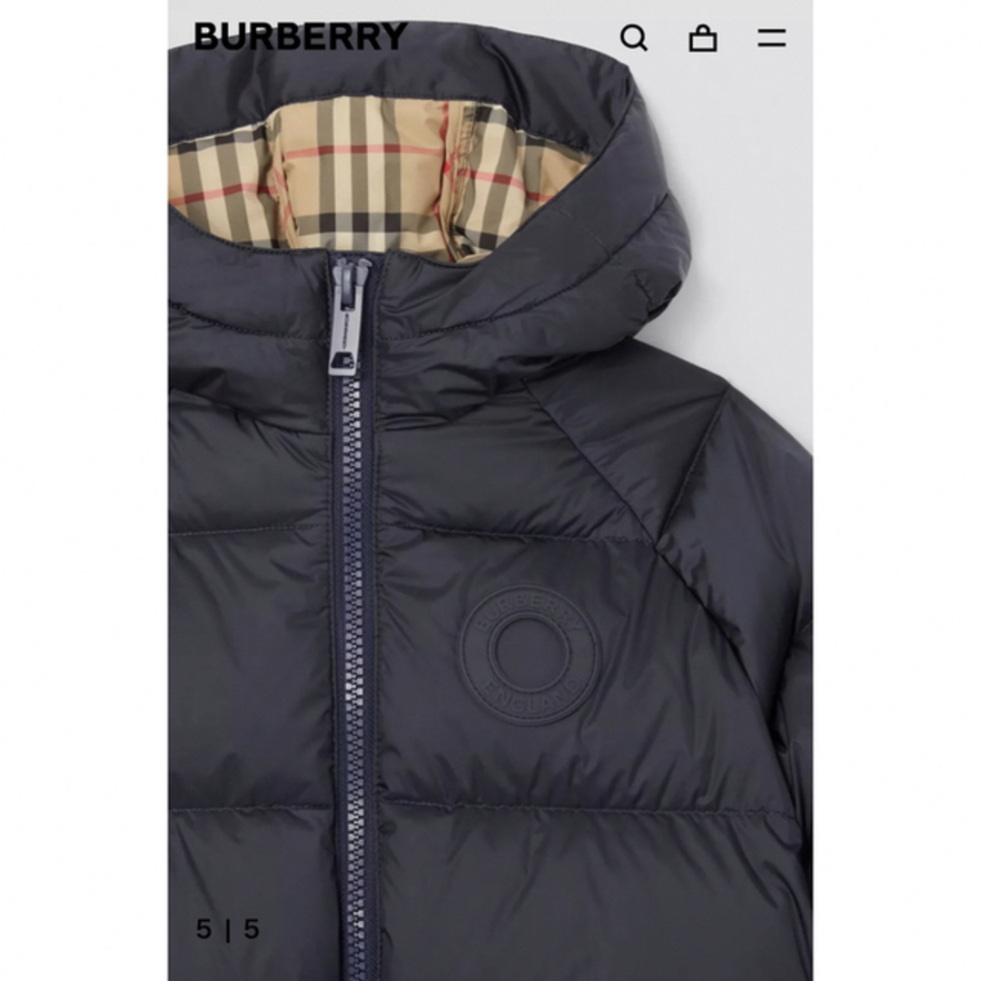 BURBERRY バーバリー タグ付き新品未使用 ダウンジャケット 【一部予約