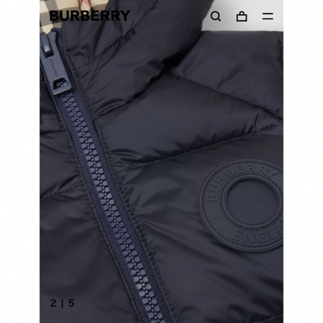 BURBERRY(バーバリー)のBURBERRY バーバリー　タグ付き新品未使用　ダウンジャケット レディースのジャケット/アウター(ダウンジャケット)の商品写真