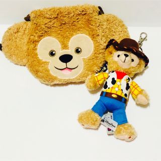 ダッフィー(ダッフィー)のダッフィー ウッディキーホルダー＆巾着(キャラクターグッズ)