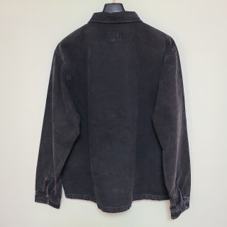 STUSSY - 【新品】STUSSY WASHED CANVAS ZIP SHIRT Lサイズの通販 by
