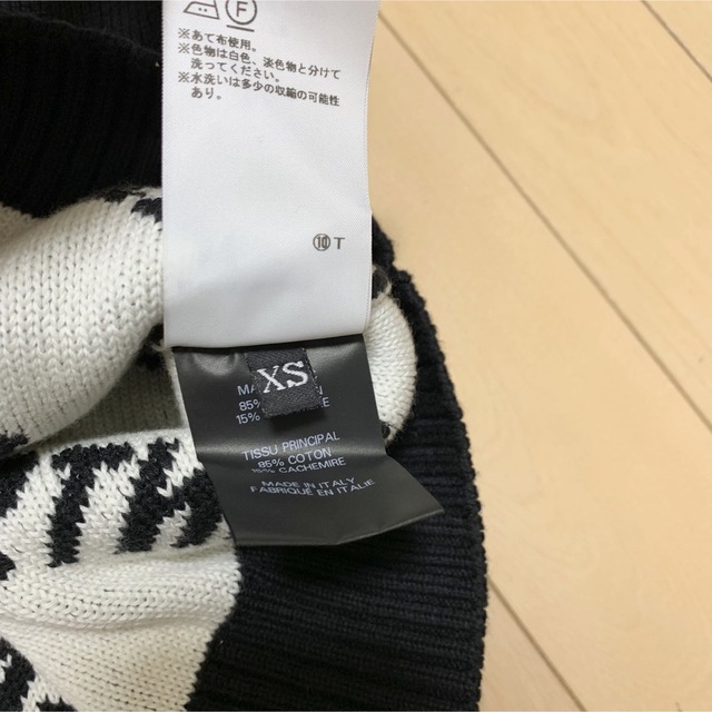 新品 VETEMENTS ニット ヴェトモン セーター ロゴ logo カシミヤ | des