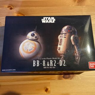 バンダイ(BANDAI)のBB8,R2D2 プラモデルキット(プラモデル)