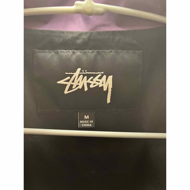 コーチジャケットstussy コーチジャケット　紫