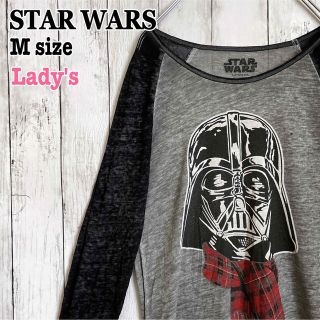 STAR WARS スターウォーズ ダースベイダー マフラー 薄手 透け感 古着(Tシャツ(長袖/七分))