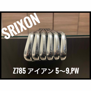 スリクソン(Srixon)の【最終価格】スリクソン Z785 アイアンセット 5〜P 6本セット(クラブ)