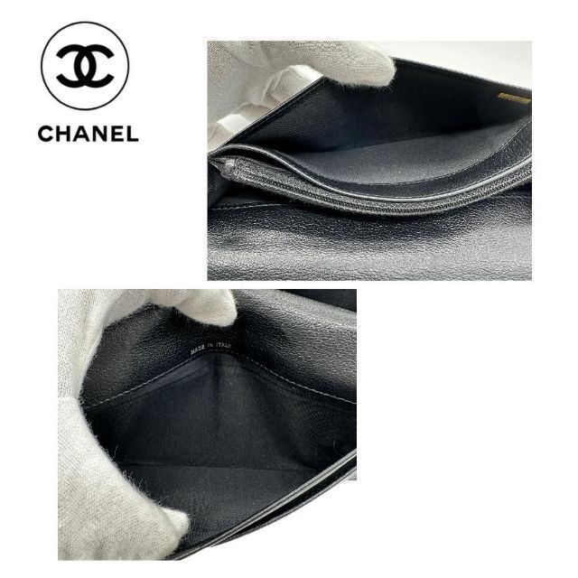 CHANEL シャネル カメリア フラワーモチーフ 長財布