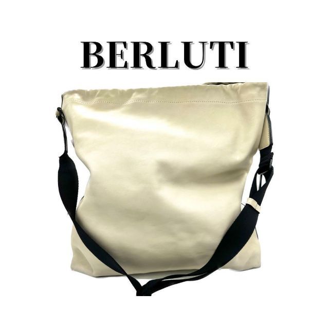 Berluti(ベルルッティ)の美品✨ベルルッティ 19AW ミニマル ショルダーバッグ 大容量 レザー メンズのバッグ(ショルダーバッグ)の商品写真