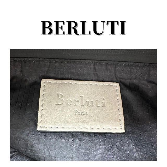 Berluti(ベルルッティ)の美品✨ベルルッティ 19AW ミニマル ショルダーバッグ 大容量 レザー メンズのバッグ(ショルダーバッグ)の商品写真