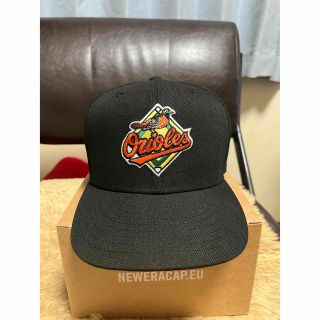 ニューエラー(NEW ERA)の758 new era baltimore orioles 60th patch(キャップ)