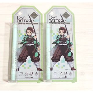 ケーパレット(K-Palette)の【新品未使用】1DAYTATTOO ペンシルアイライナー鬼滅の刃 2本セット(アイライナー)